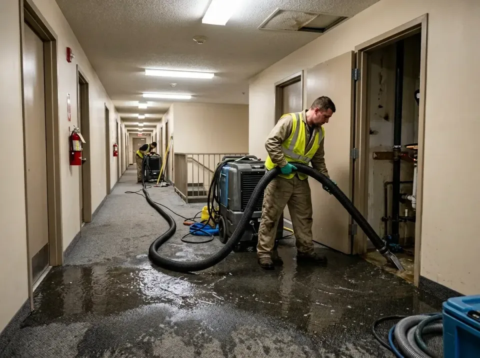 multi-unit-apartment-hallway-f-005 — frequently asked questions, Emergency Burst Pipe Water Extraction & Removal in Rolla, MO